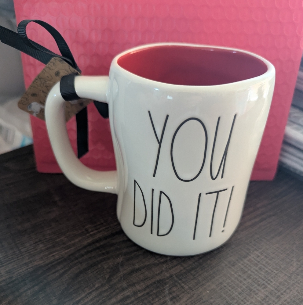 Snoopy Graduation Rae Dunn Peanuts Collab Mug - Picture 2 of 6